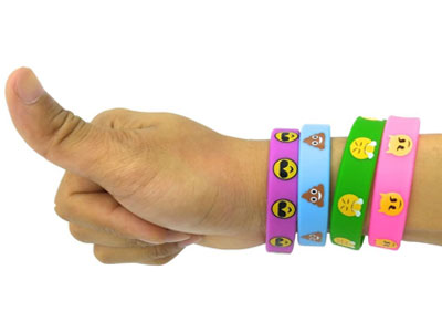 emoji wristbands