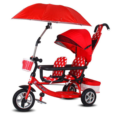 Children's-Tandem-Tricycle